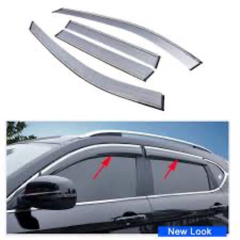 assorted Car window visors
