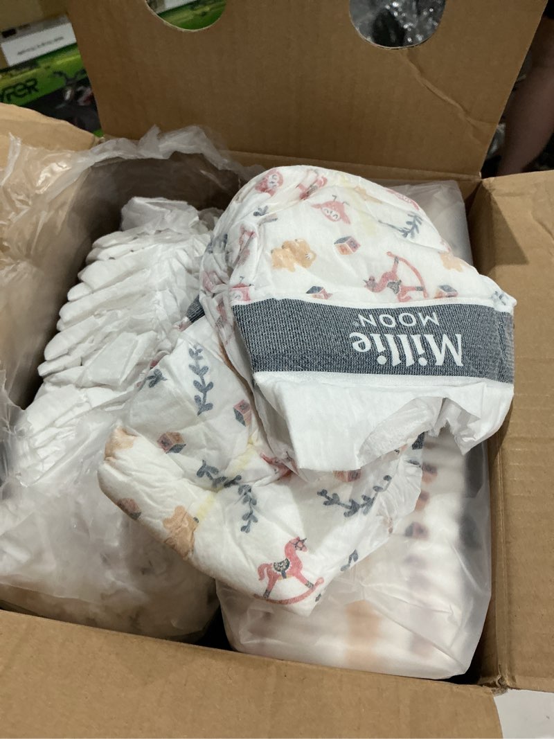 millie moon luxury diapers, size 1, 100 count 