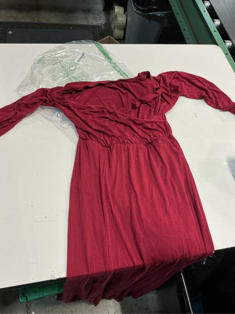 Condition photo showing Good Condition for women’s off shoulder maternity maxi dress medium