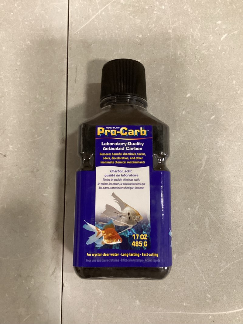 Condition photo showing New/Like New for Penn-Plax Pro-Carb Contains Activated Carbon for Crystal Clear, Healthy Aquarium Water, 17-Ounce