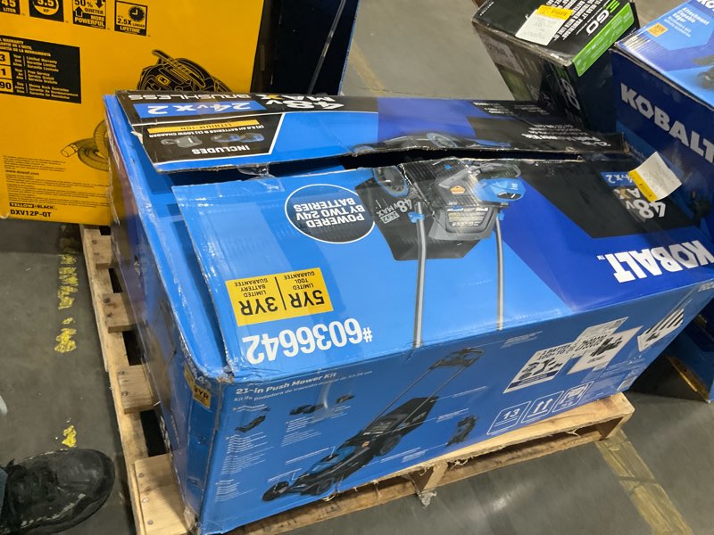 kobalt 21-in 48v push mower kit