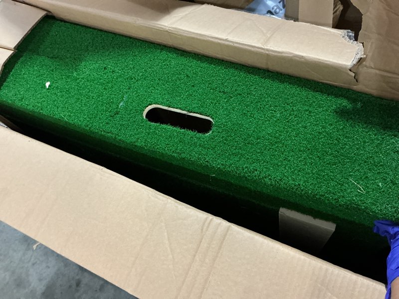 Condition photo showing Good Condition for gosports portable baseball pitching mound with stride lines - 80 x 28 x 6 inches - foldable pitching mound