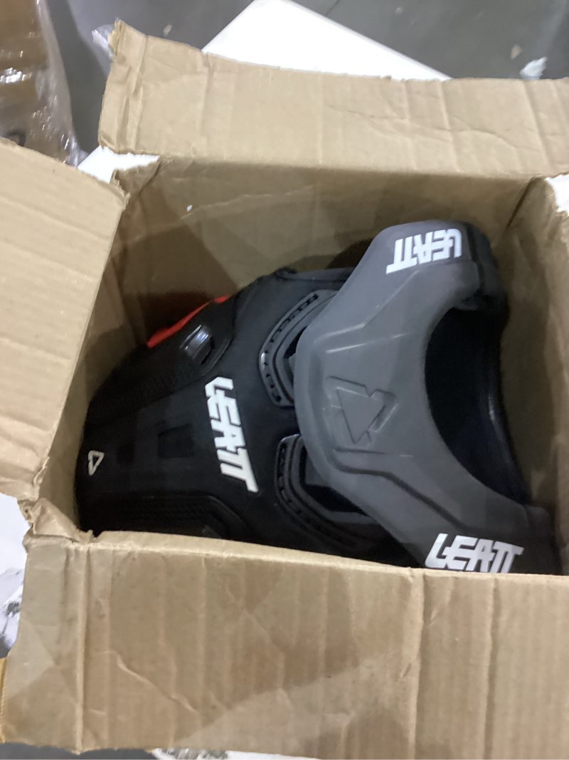 Condition photo showing As Is for Leatt Fusion Vest 2.0 Jr Junior (Black - Large/X-Large) Large-X-Large Black