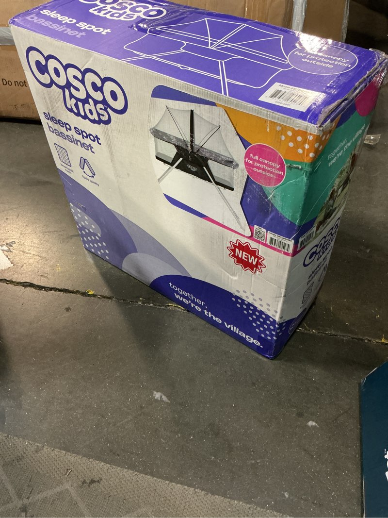 Condition photo showing New/Like New for cosco kids sleep spot baby bassinet, noir dot