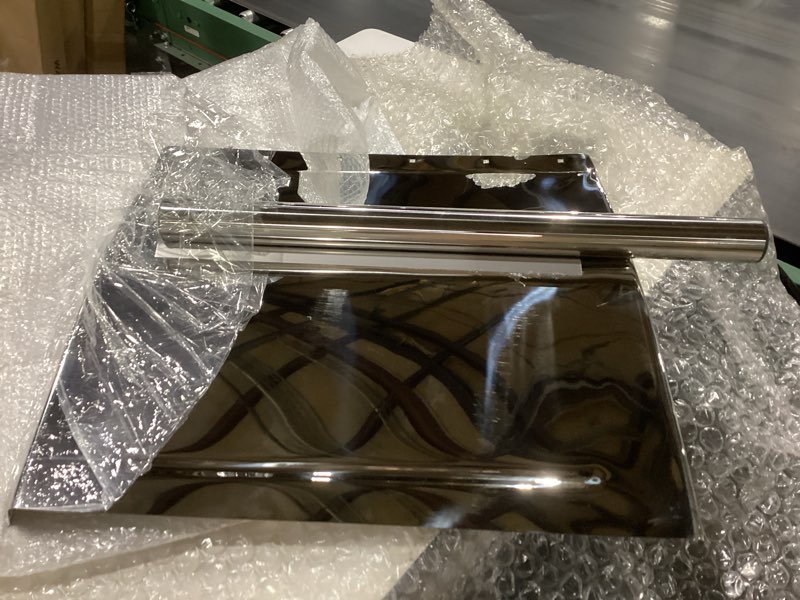 Condition photo showing New/Like New for chrome quarter fender 24"x24" for volvo vnl 1997-2017 semi truck volvo vnl rear left and right hardware included 2 pack