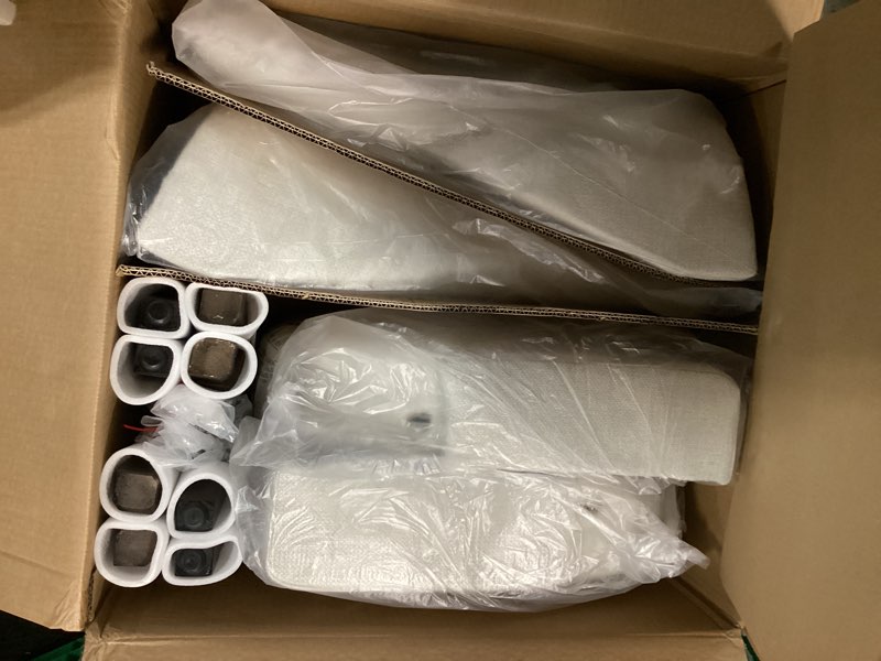 Condition photo showing Good Condition for COLAMY Upholstered Dining Chairs Set of 2, Mid Century Modern Kitchen Chairs with Back, Farmhouse Fabric Side Dining Room Chairs with Wood Legs for Dining Room Restaurant, Beige Beige Set of 2 Upholstered Dining Chairs