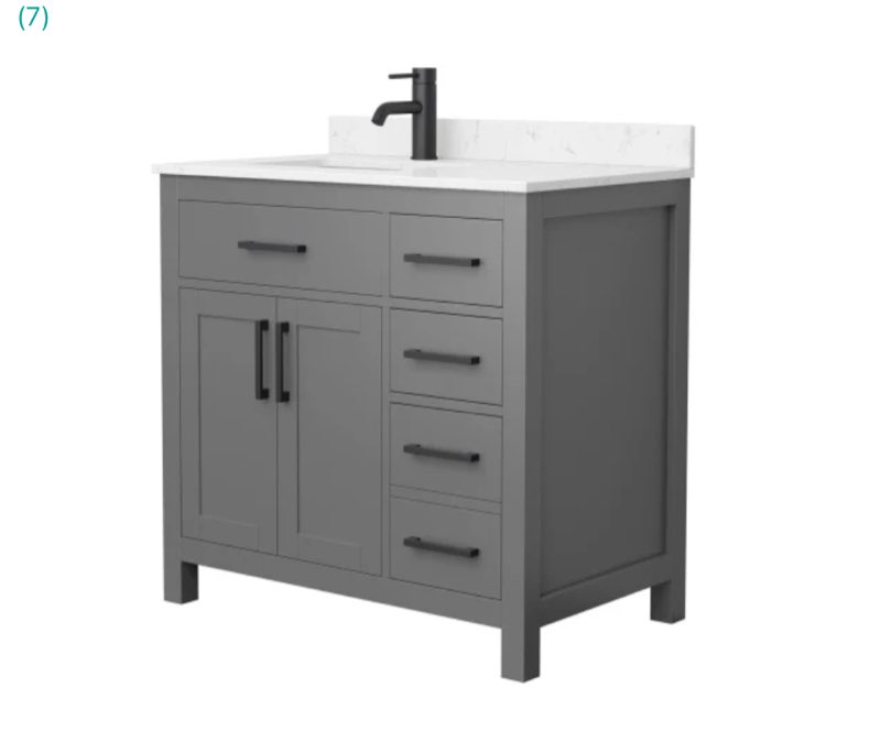 71" kitchen hutch storage cabinet with charging station