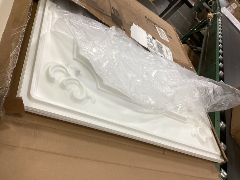Condition photo showing Good Condition for Art3d Drop Ceiling Tiles 24x24 in White (12-Pack, 48 Sq.ft), Wainscoting Panels Glue Up 2x2 24"x24" White