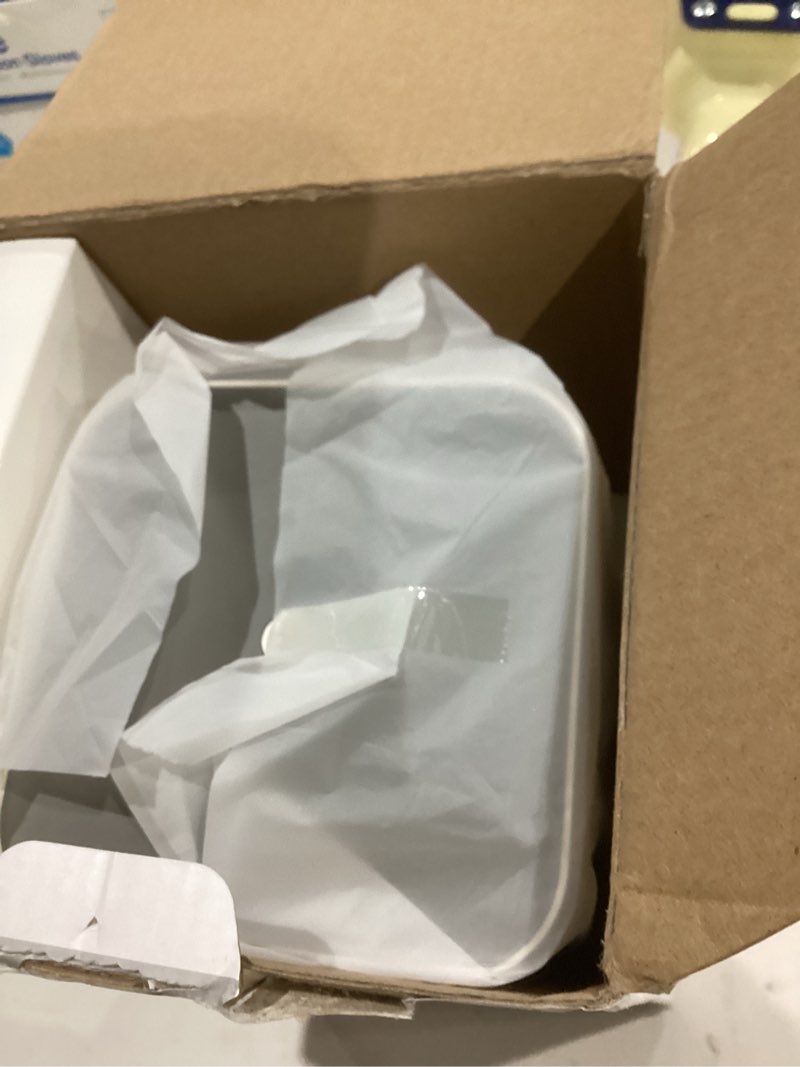 Condition photo showing As Is for ?Auto Focus&1080P?Magcubic Mini Smart Projector with 4K Support, Portable Projector with Wifi and Bluetooth, 5W Speaker, Built in Apps, Voice Control, Outdoor Movie Projector White