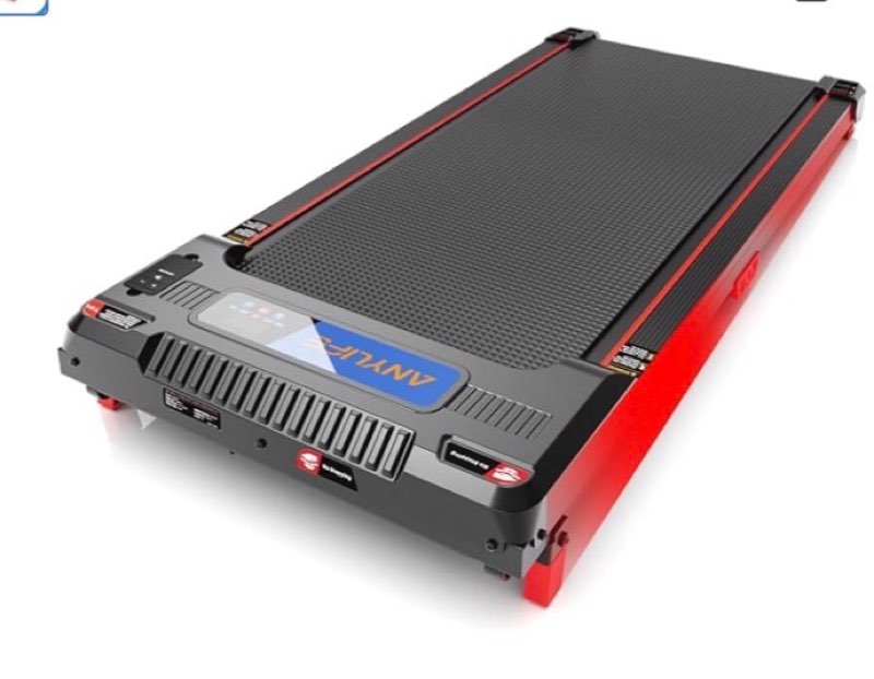  Anylife Walking Pad Treadmill, Under Desk Treadmill for Home Office 480D-A Blue