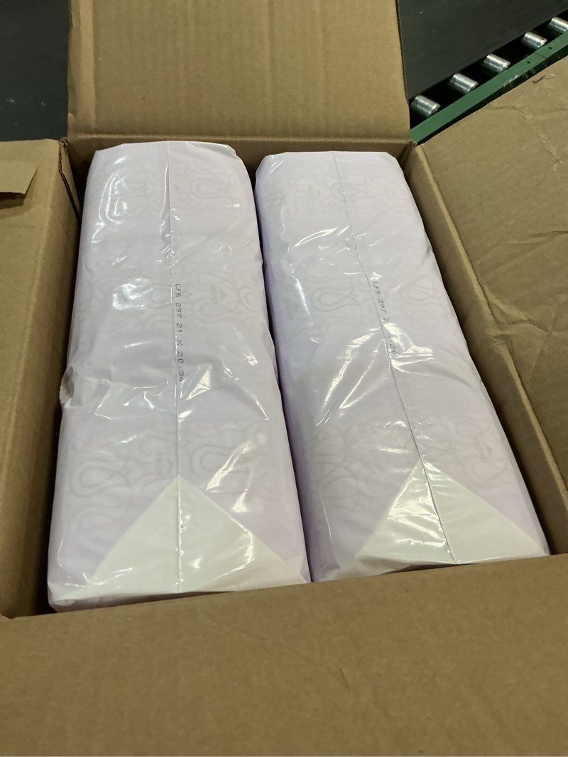 Condition photo showing New/Like New for poise incontinence & postpartum pads for bladder leaks, 6 drop ultimate absorbency, long length, 90 count, packaging may vary