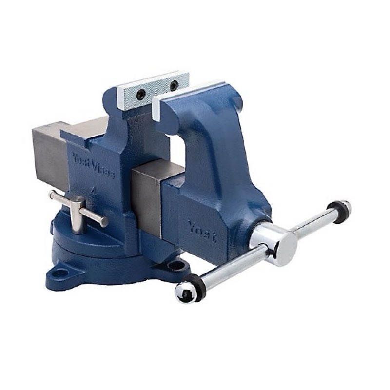 Yost Vises 204 4 in. Heavy Duty Machinist Vise with Swivel Base