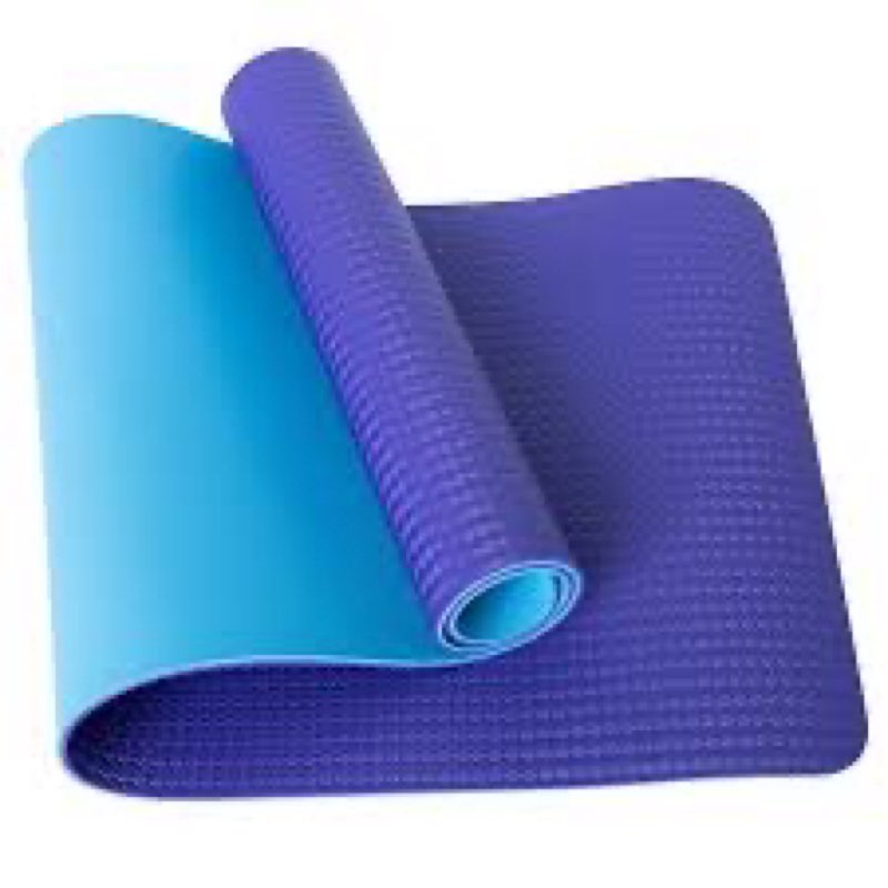 stepwaver extra large yoga mat 6'x4'(1/4" thick), non-slip, ultra durable, wide workout mat, wide ex