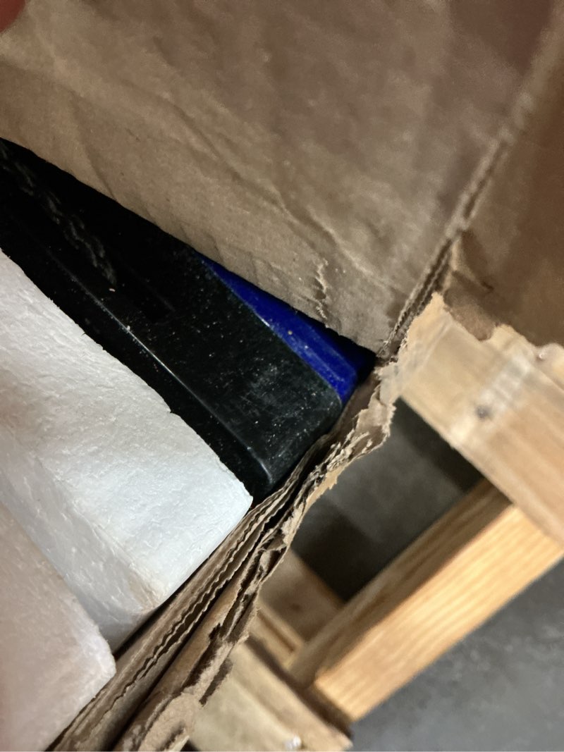 Condition photo showing As Is for mighty max battery ml100-12 gel - 12 volt 100 ah, gel type, internal thread (int) terminal, rechargeable sla agm battery 12v 100 ah gel