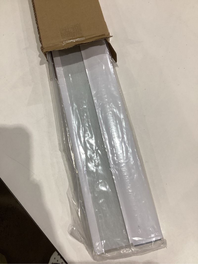 Condition photo showing New/Like New for No Drill Cellular Shades for Indoor Windows, Thermal Insulating & Noise Reducing Honeycomb Blinds, Free Stop Cordless Blackout Shades, White, 32 1/2" W x 64" H 32 1/2"W x 64"H White(blackout)