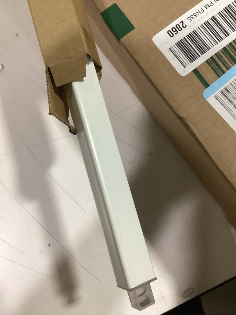 Condition photo showing Good Condition for iwiwe 24 inch towel bar replacement rod for ceramic holder - spring loaded adjustable square plastic towel rod for bathroom and kitchen porcelain holders (white reliable plastic)
