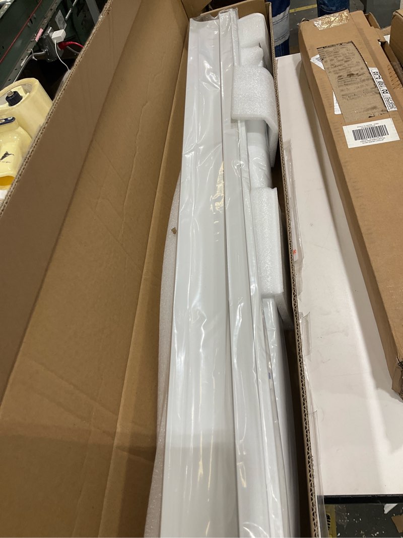 Condition photo showing Good Condition for Grandekor No-Drill No Tools Motorized Blinds with Remote | 34x48 White Electric Blackout Smart Roller Shade/APP/Voice Control-for Home Office, Living Room Blackout-white 34"W x 48"H