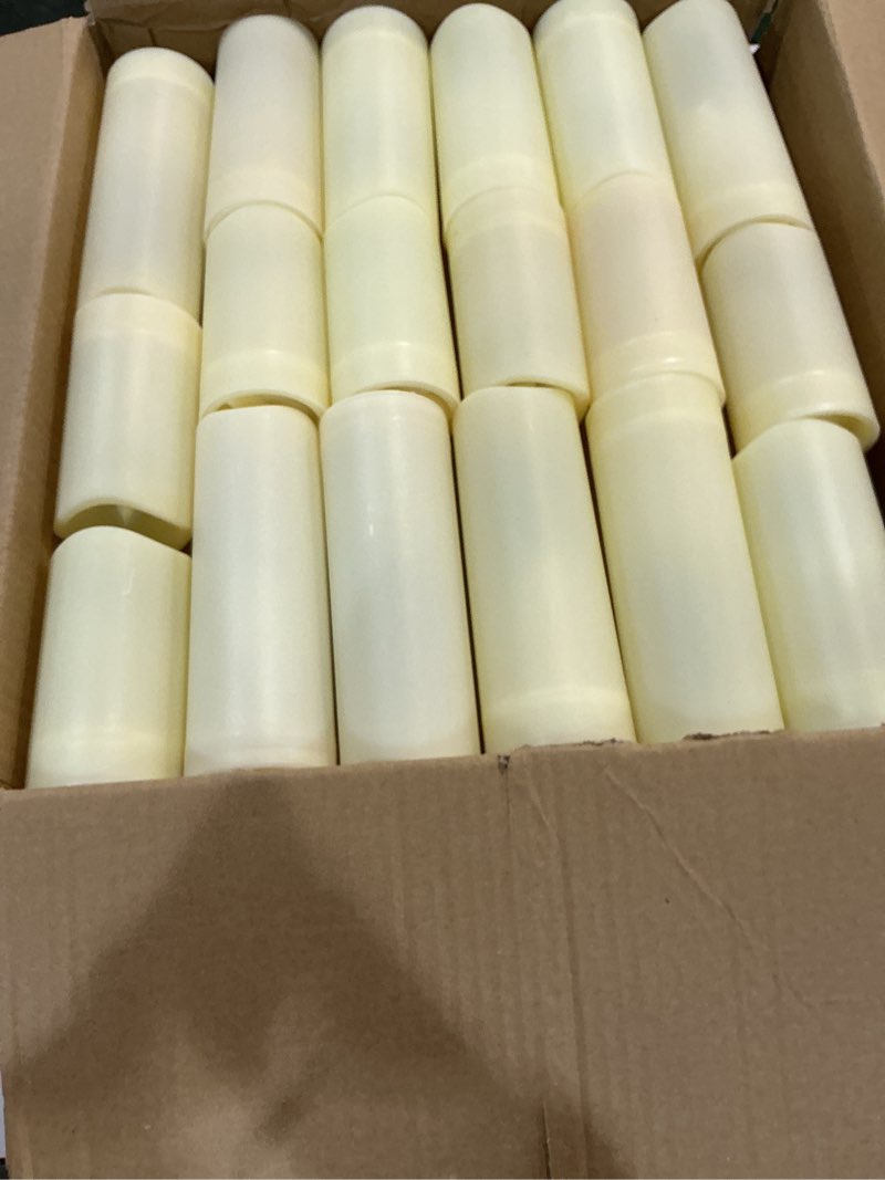Condition photo showing New/Like New for Set of 72 Waterproof Outdoor Flameless Candles, LED Candles with 4 Remote and Timer,(H 4" 5" 6" x D 2.2"),for Halloween Wedding Festiv 72Pack-Iovry