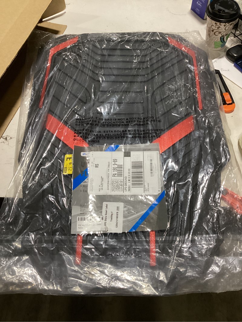 set of 4 car floor mats