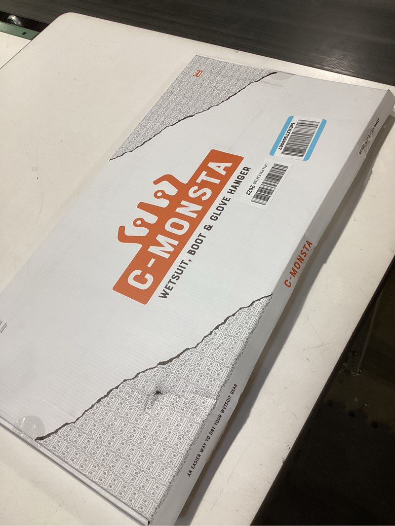 Condition photo showing New/Like New for Wetsuit Hanger by C-Monsta | Quick Drying | Heavy Duty | Effective & Versatile | Wetsuit Hanger for Wetsuit, Gloves and Boots. Perfect for Surfing, Paddleboards, Divers+. (V2 Orange)