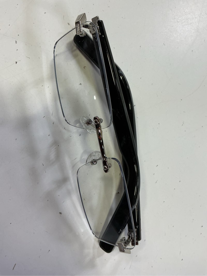 Condition photo showing Good Condition for smart glasses rimless smartglasses with bluetooth speaker,remote control photo taking/uv protection voice control (photochromic lenses)