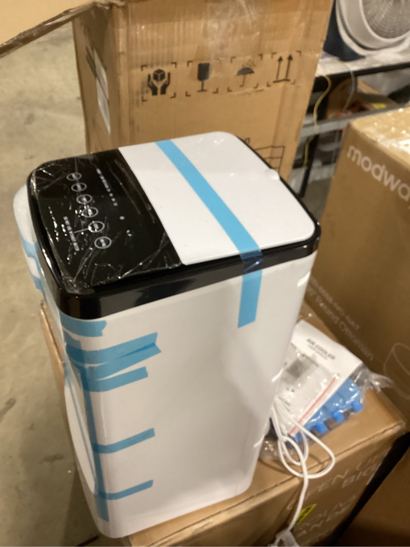Condition photo showing Good Condition for uthfy portable air conditioners, 3 in 1 evaporative air cooler with detachable water tank, 6 ice packs, 12h timer, 120° oscillation, remote, 3 speeds, 4 modes, swamp cooler for bedroom, office white 22 inch