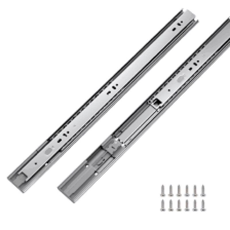 22 Inch Heavy Duty Soft Close Drawer Slides (1 Pair)?Metal Heavy Duty Ball Bearing and Full Extensio