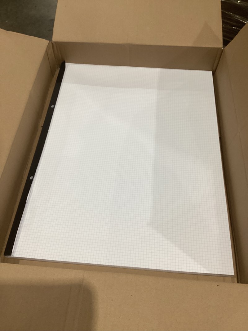 Condition photo showing As Is for item similar gisgfim large engineering graph paper pad 22x 17 landscape 4 x 4 blue grid pad giant drafting sketching paper blueprint grid-based graphing for engineer designer architect draftsman rolled delivery
