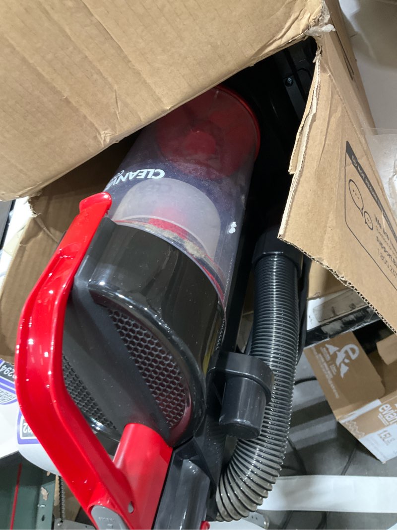 Condition photo showing As Is for BISSELL CleanView Compact Upright Vacuum, Fits in Dorm Rooms & Apartments, Lightweight with Powerful Suction and Removable Extension Wand, 3508