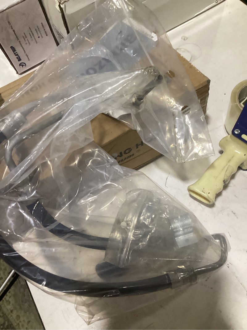 Condition photo showing As Is for a-premium power steering pressure hose line assembly compatible with jeep grand cherokee 2005-2010, grand cherokee 2007-2009, commander, 3.0l 5.7l, with o-ring, to gear from hydraulic fan motor