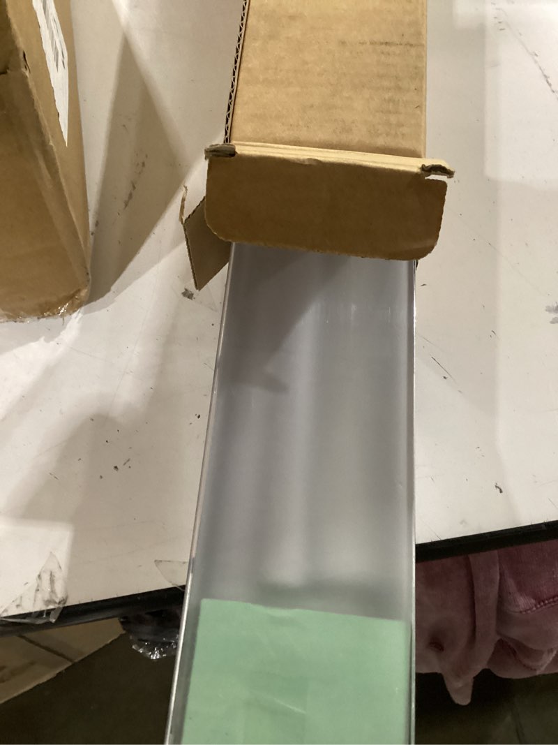Condition photo showing Good Condition for aosky cordless roller shades blackout blinds for windows room darkening rolled up shades with spring system, uv protection window shades door blinds for home and office (27" w x 72" h, white) 27"w x 72"h white