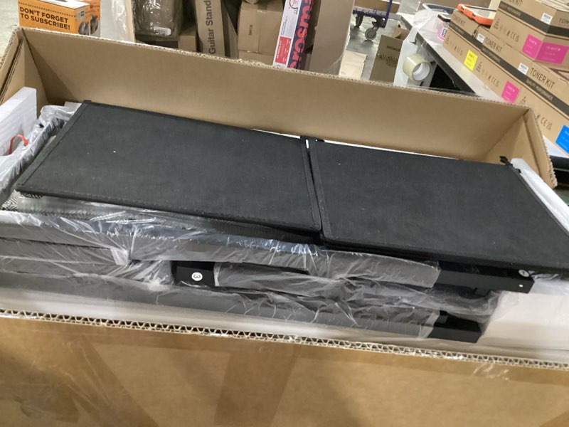 Condition photo showing New/Like New for AZL1 Life Concept Storage Organizer 7-Drawer Closet Shelves, Sturdy Steel Frame Wood Top with Easy Pull Fabric Bins for Clothing, Grey with Black 11.8"D x 31.4"W x 26.8"H (7 Drawers) Grey With Black