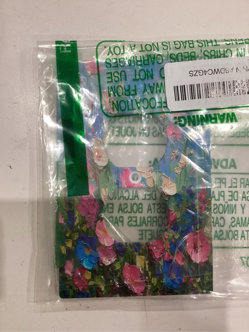 Condition photo showing Good Condition for (No screws included)    Outlet Covers Colorful Floral Oil Painting Plant Flower 1 Gang Duplex Light Switch Cover Decorative Switch Plates Electrical Receptacle Faceplate Wall Plate For Bed Room Farmhouse Decor 1 Gang Duplex / 5 X 3 IN Colorful Floral Oil Painting Plant Flower