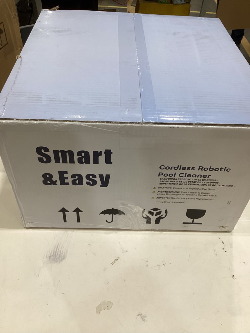 Condition photo showing New/Like New for Cordless robotic pool cleaner