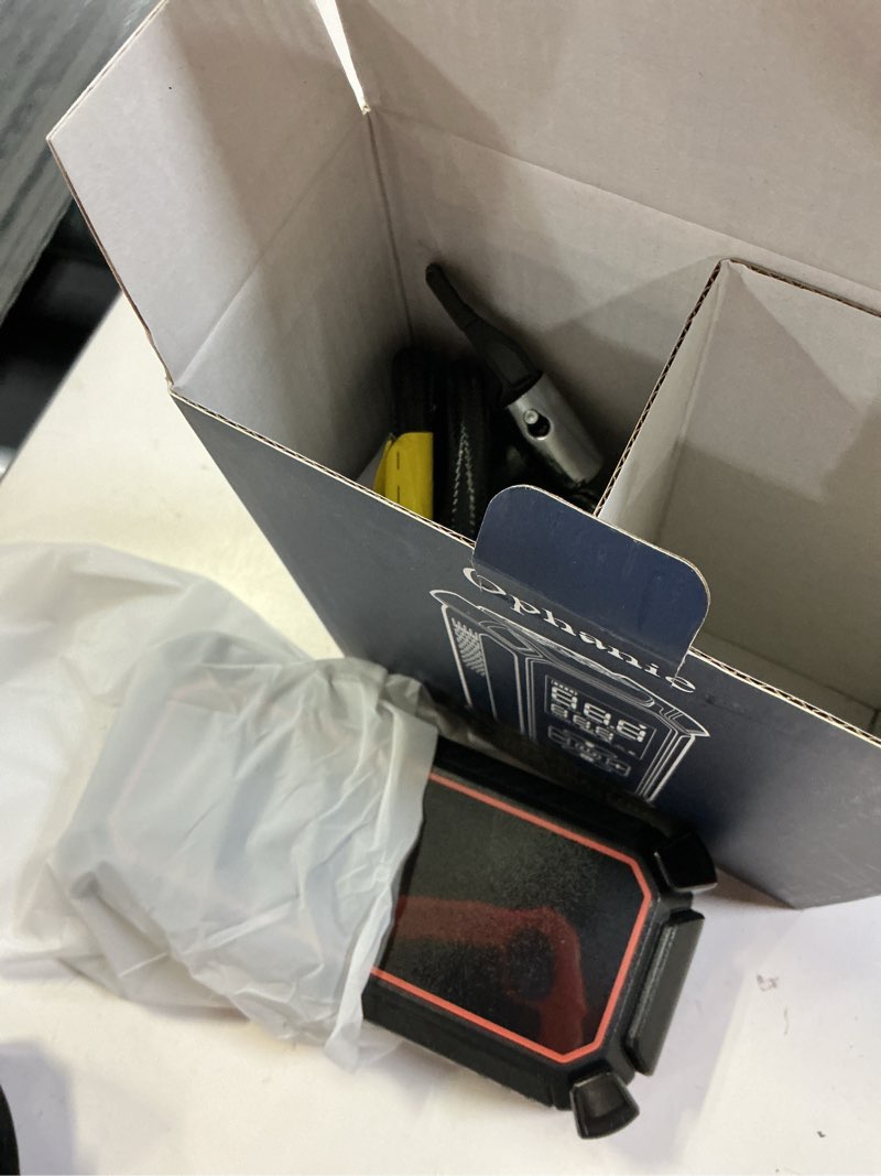 Condition photo showing Good Condition for ophanie tire inflator portable air compressor, 9000mah, 150psi, auto air pump for car tires, motorcycle, bicycle, electric pump with led light?digital pressure gauge & auto shut-off