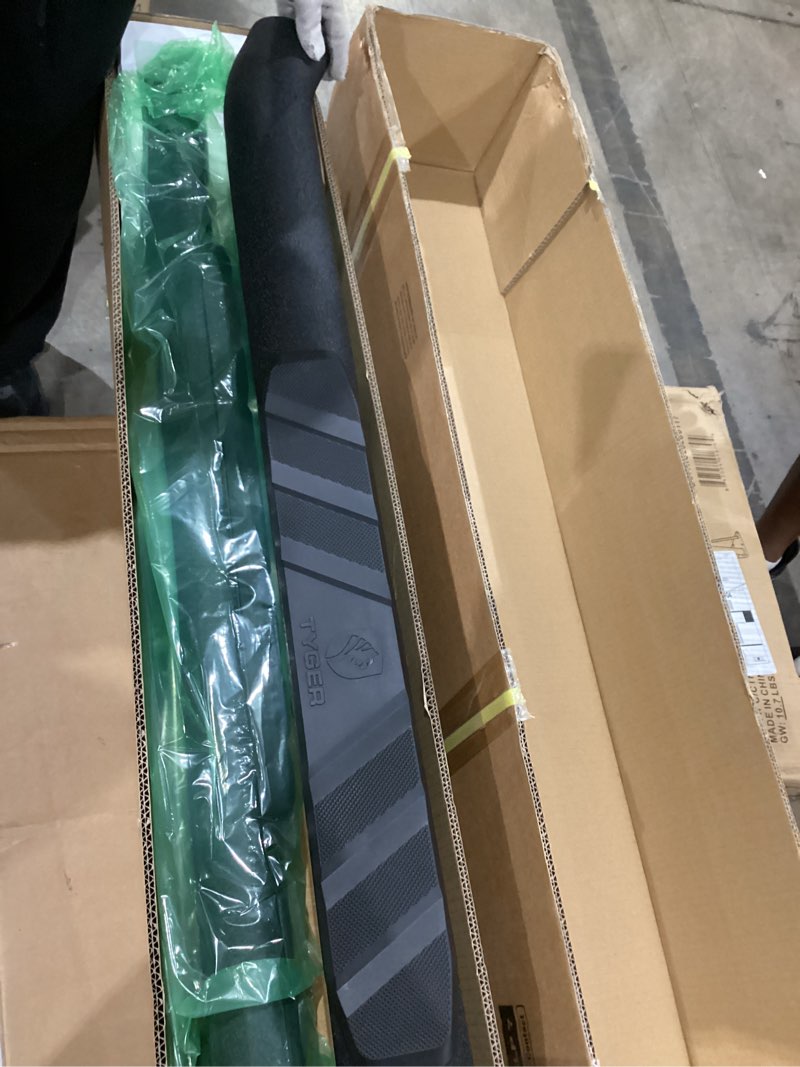 Condition photo showing Good Condition for tyger auto 3.5" rider running boards compatible with 2009-2018 dodge ram 1500; 2010-2024 2500 3500; 2019-2024 classic | crew cab | tg-ss2d35318 | side step rail nerf bars