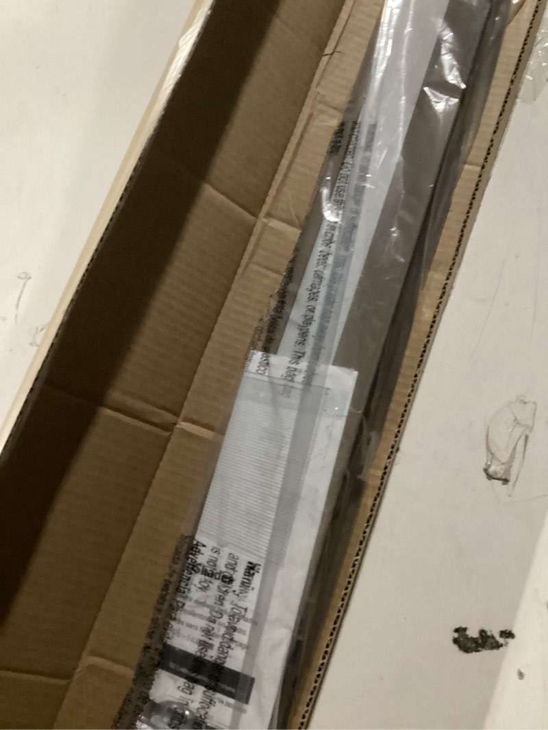 Condition photo showing New/Like New for LazBlinds Cordless Cellular Shades, No Tools No Drill Blackout Honeycomb Shades Pleated Blinds for Windows, 30'' W x 48'' H, Taupe Blackout-taupe 30'' W x 48'' H