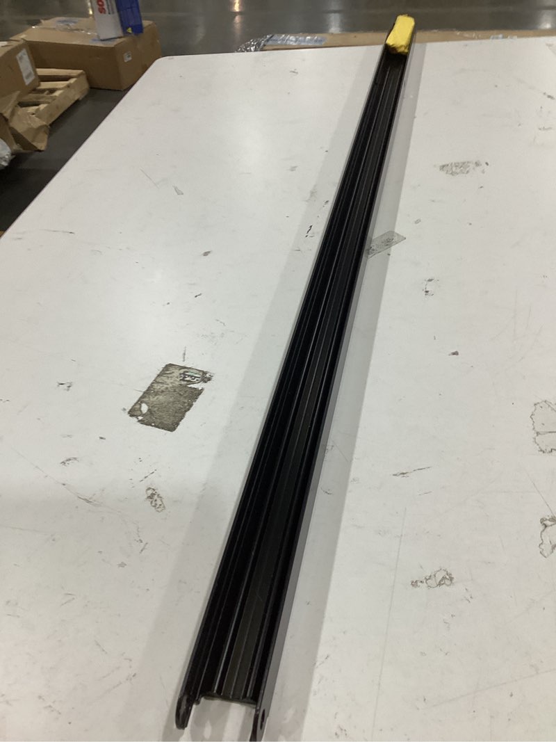 Condition photo showing As Is for rv awning inner drive arm compatible with solera regal 63" assemblies, 49" heavy duty aluminum rail replacement part for motorhomes, fifth wheels, travel trailers, replaces 404523
