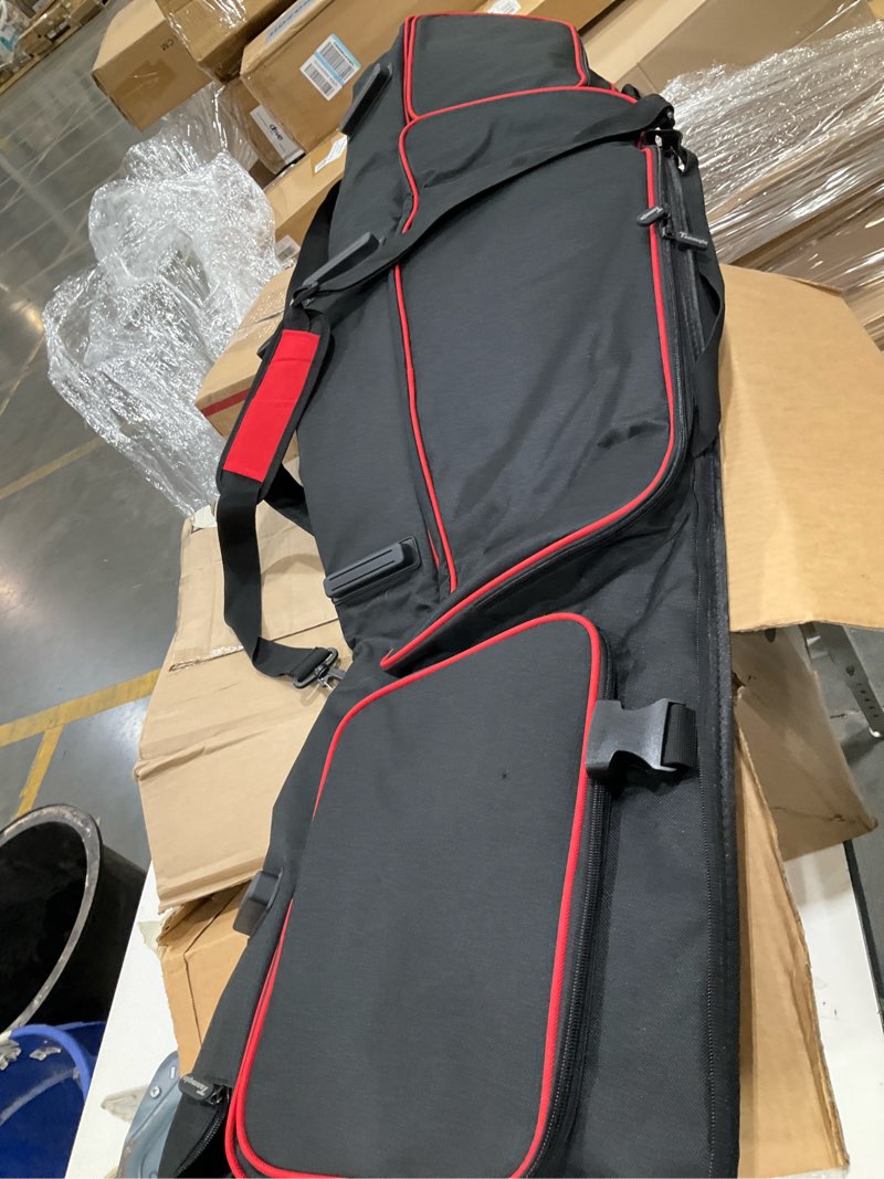 Condition photo showing Good Condition for [bag only] piano keyboard case compatible with yamaha p71/p45p/143b 88 key weighted slim digital pianos, travel carrying holder for electric mechanical keyboard stand performing outdoors home practice