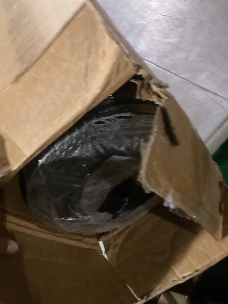 Condition photo showing Good Condition for black hardware cloth 48 in × 100 ft, 19 gauge 1/2 inch black pvc vinyl coated welded wire fence supports poultry netting chicken coop cover wire fencing 1/2" x 1/2" 48" x 100' black