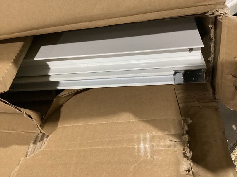 Condition photo showing Good Condition for Dog Door for Sliding Glass Door, Adjustable Height 75 4/5" to 80 3/10" Sliding Door Pet Door Insert, Suitable for Dogs Up to 75 lbs, L