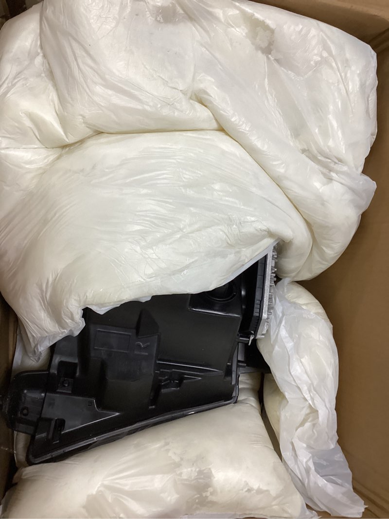 Condition photo showing New/Like New for led headlight assembly compatible with dodge ram 1500 2019 2020 2021 2022 replacement headlamp with black housing right passenger side 68533274aa ch2503320