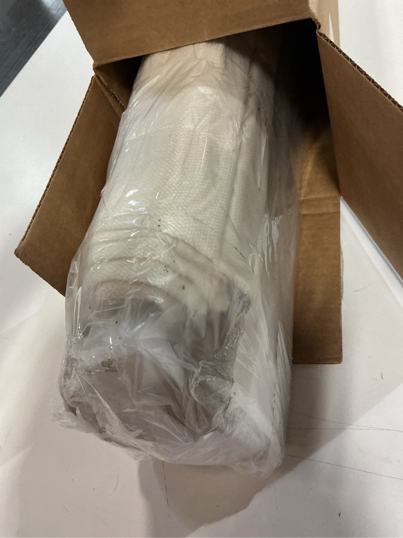 Condition photo showing Good Condition for LazBlinds No Drill Roman Shades for Windows, Cordless Light Filtering Window Shades with UV Protection, Polyester Fabric for Bedroom & Living Room, 30" W x 64" H, Cream Light Filtering - Cream 30"W x 64"H