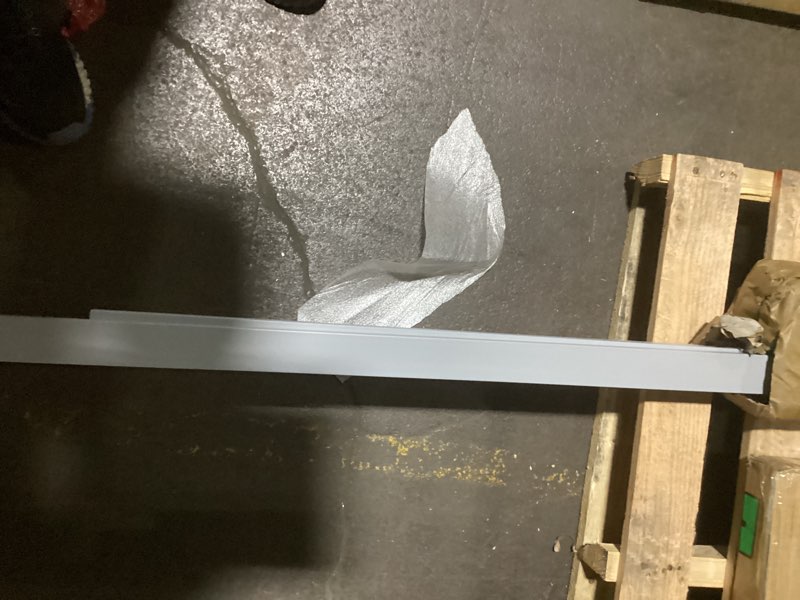 Condition photo showing As Is for JUBEST 36"x 96" Pocket Door Frame Kit with 220LBS Soft Close Mechanism and Galvanized Steel Studs, Pocket Door Kit for 2x4 Stud Wall, Suitable for Doors Wide 24"-36", Easy to Install 36x96