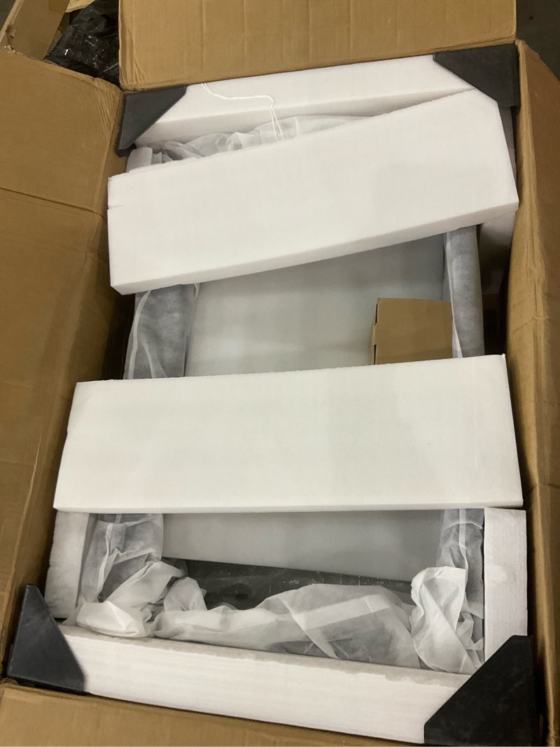 Condition photo showing As Is for VEVOR 33 inch Kitchen Sink Workstation, Top Mount Granite Sinks, Drop-In Single Bowl Farmhouse Basin with Multiple Accessories, Household Dishwasher Sinks (22"D x 33"W x 9"H)