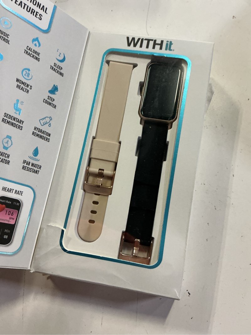 Condition photo showing Good Condition for withit dyo series smartwatch with 1.45" full touch screen and interchangeable bands