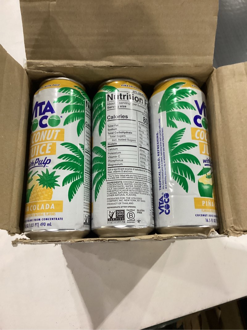 Condition photo showing New/Like New for Vita Coco Pina Colada Juice