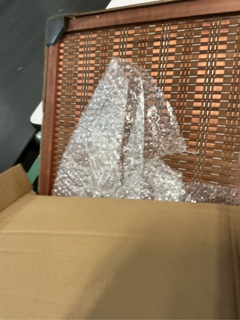 Condition photo showing Good Condition for 3 Panel Room Divider Screen,5.6 FT Tall Bamboo Panel Divider Folding Privacy Screen,Freestanding Room Divider for Room Seperation,Brown Brown 3 Panel