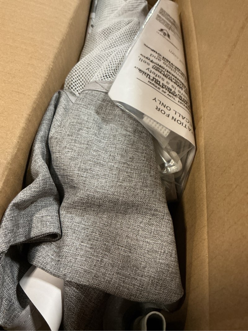 Condition photo showing As Is for foldable bed rail for toddlers, 59in reinforced carbon steel frame&connectors, breathable cationic fabric, safety toddler bed rails for queen, king, twin, full, no-tool setup.