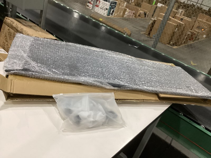 Condition photo showing Good Condition for Colarr Sound Proof Dividers with Clamp 16 x 47 '' Mounted Desk Divider Privacy Panel Acoustic Absorbing Desk Partition Privacy Boards for Office Desktop Accessories Reduce Distractions Dark Grey